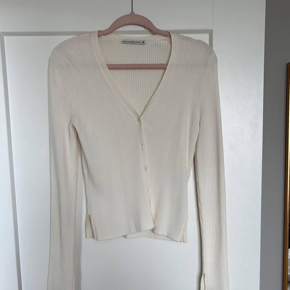 Cream cardigan